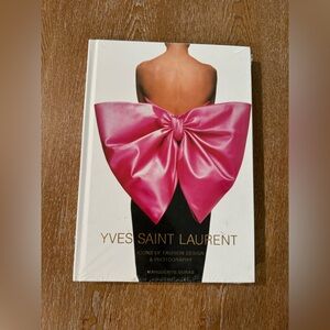Yves Saint Laurent Pink Bow Fashion Book